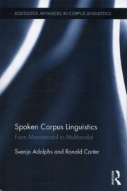 Cover of: Multimodal Spoken Corpus Analysis by 