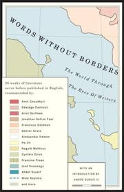 Cover of: Words Without Borders: The World Through the Eyes of Writers by 