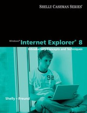 Windows Internet Explorer 8 Introductory Concepts And Techniques