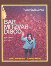 Cover of: Bar Mitzvah Disco: The Music May Have Stopped, but the Party's Never Over