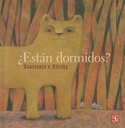 Cover of: Estn Dormidos by 