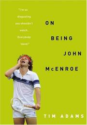 Cover of: On Being John McEnroe