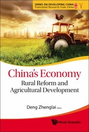 Cover of: Chinas Economy Rural Reform And Agricultural Development