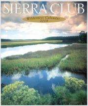 Cover of: Sierra Club 2008 Wilderness Calendar