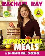 Cover of: Rachael Ray Express Lane Meals by Rachael Ray