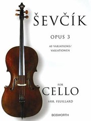 Cover of: 40 Variations For Cello Opus 3