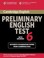 Cover of: Cambridge Preliminary English Test 6 Examination Papers From University Of Cambridge Esol Examinations