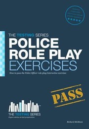 Cover of: Police Officer Role Play Exercises