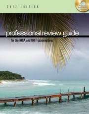 Cover of: Professional Review Guide For The Rhia And Rhit Examinations