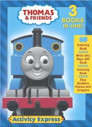 Cover of: Thomas  Friends Activity Express With StickersWith CrayonsWith Paint BrushWith PaintWith WriteOnWipeOff Book  Painting Book
            
                Thomas  Friends Paperback