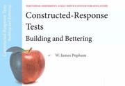 Cover of: Constructedresponse Tests Building And Bettering