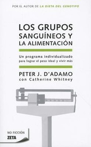 Cover of: Los Grupos Sanguneos Y La Alimentacin by Peter J. D'Adamo