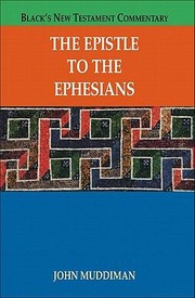 Cover of: The Epistle to the Ephesians
            
                Blacks New Testament Commentary Hardcover