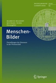 Cover of: Menschenbilder Darstellungen Des Humanen In Der Wissenschaft by 