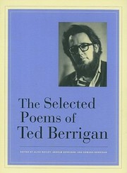 Cover of: The Selected Poems Of Ted Berrigan by Ted Berrigan