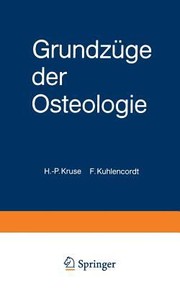 Cover of: Grundzge Der Osteologie Internistische Knochenerkrankungen Und Strungen Des Kalziumphosphatstoffwechsels