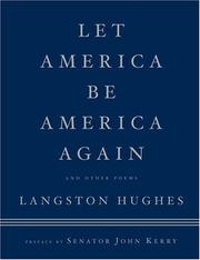 Cover of: Let America be America again and other poems by Langston Hughes