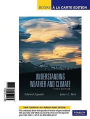 Cover of: Understanding Weather and Climate
            
                Books a la Carte