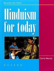 Cover of: Hinduism For Today by 