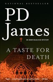 Cover of: A Taste for Death by P. D. James