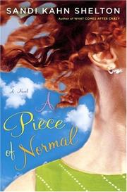 Cover of: A piece of normal: a novel