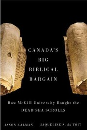 Canadas Big Biblical Bargain by Jason Kalman