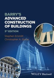 Cover of: Barrys Advanced Construction Of Buildings