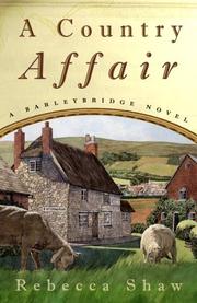 Cover of: A country affair