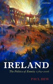 Cover of: Ireland The Politics Of Enmity 17892006 by 