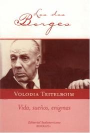 Cover of: Los Dos Borges by Volodia Teitelboim