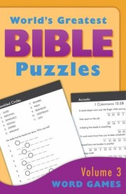 Cover of: The Worlds Greatest Bible PuzzlesVolume 3 Word Games by 