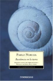 Cover of: Residencia En La Tierra by Pablo Neruda