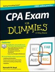 Cpa Exam Premier For Dummies by Consumer Dummies
