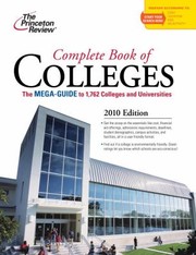 Cover of: Complete Book Of Colleges