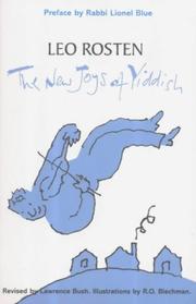 Cover of: The New Joys of Yiddish by Leo Calvin Rosten