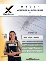 Cover of: Mtel General Curriculum 03 Teacher Certification Exam