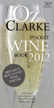 Cover of: Pocket Wine Book 2012 by Oz Clarke