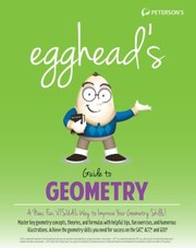 Cover of: Petersons Eggheads Guide To Geometry A New Fun Visual Way To Improve Your Geometry Skills