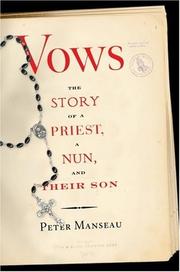 Cover of: Vows by Peter Manseau