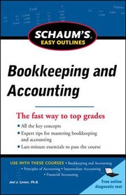 Cover of: Schaums Easy Outline Of Bookkeeping And Accounting