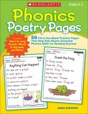 Cover of: Phonics Poetry Pages Grades K2