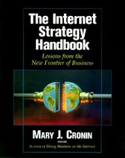 Cover of: The Internet Strategy Handbook Lessons From The New Frontier Of Business by 
