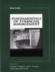 Cover of: Study Guide Fundamentals Of Financial Management Tenth Edition