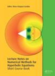 Cover of: Lecture Notes On Numerical Methods For Hyperbolic Equations Short Course Book