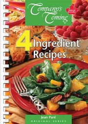 Cover of: 4ingredient Recipes by 