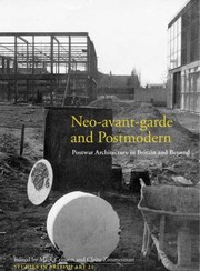 Cover of: Neoavantgarde And Postmodern Postwar Architecture In Britain And Beyond