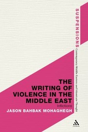 Cover of: The Writing Of Violence In The Middle East Inflictions by 