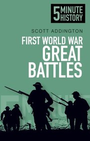 Cover of: First World War Great Battles