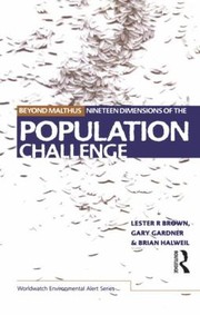 Cover of: Beyond Malthus Nineteen Dimensions Of The Population Challenge