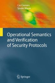 Cover of: Semantics And Verification Of Security Protocols